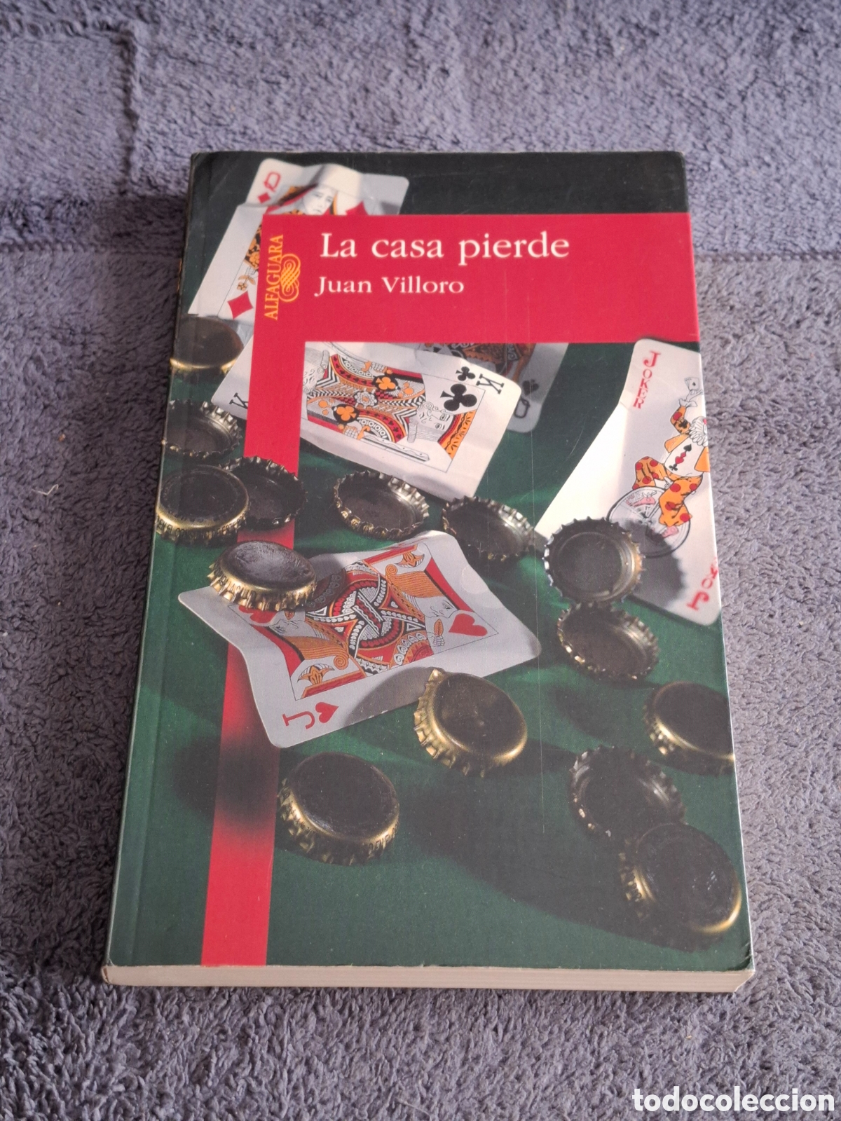 Libros de segunda mano: L20. La Casa Pierde - Juan Villoro, Alfaguara, 2&ordf; Reimpresi&oacute;n, Mayo, 2000.
