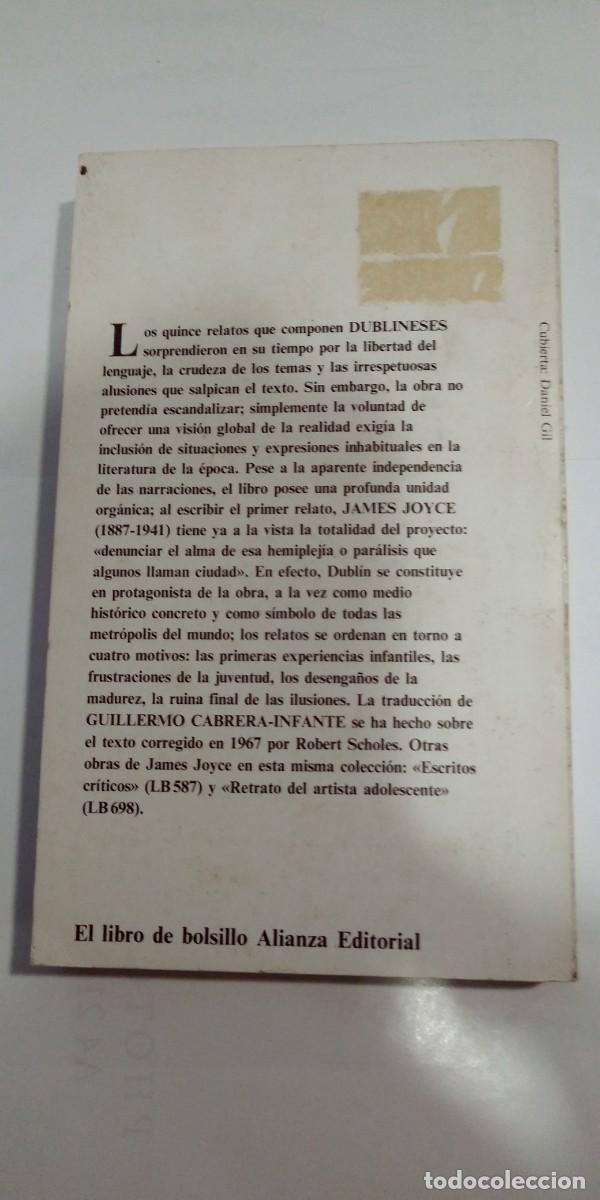 Libros de segunda mano: Dublineses James Joyce - Foto 2