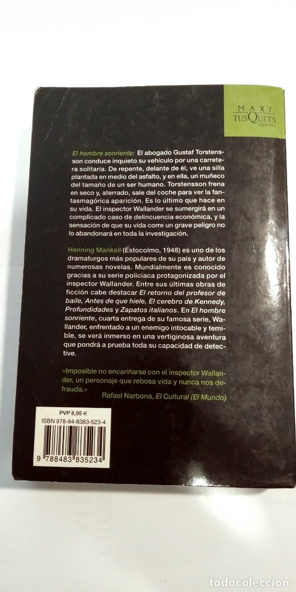 Libros de segunda mano: El hombre sonriente Henning Mankell - Foto 2