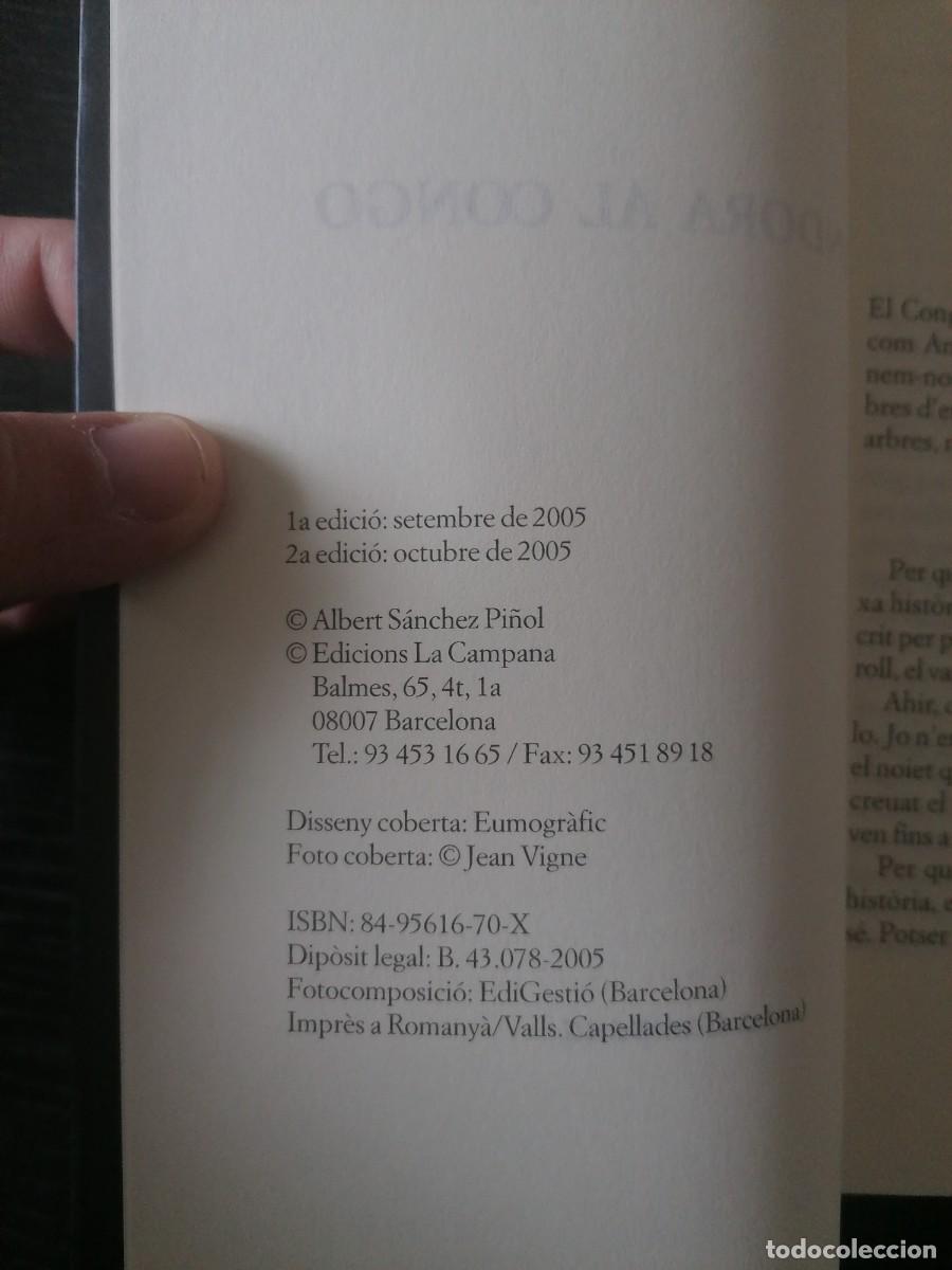Libros de segunda mano: Pandora al Congo, de Albert S&aacute;nchez Pi&ntilde;ol - Foto 3