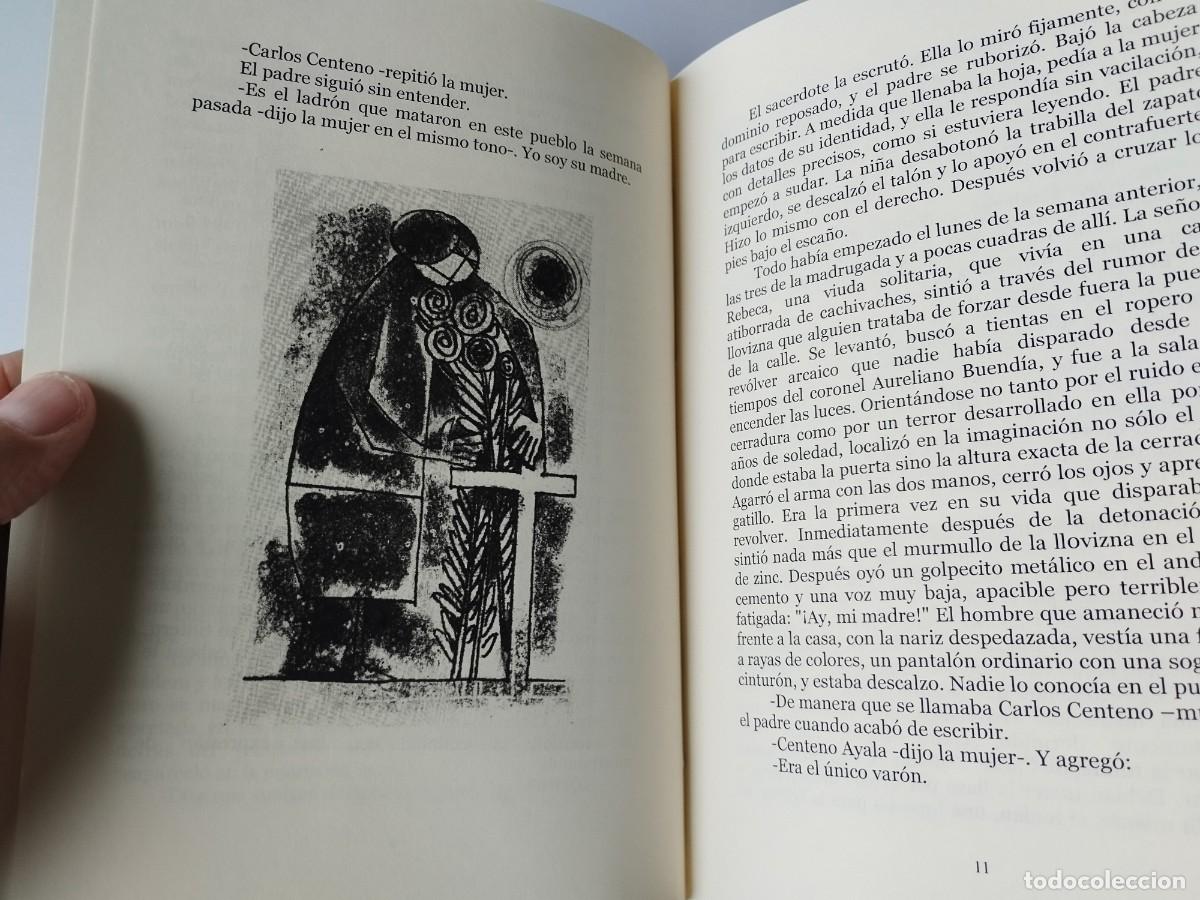 Libros de segunda mano: Cuento. Garc&iacute;a M&aacute;rquez. Ilustraci&oacute;n. - Foto 2