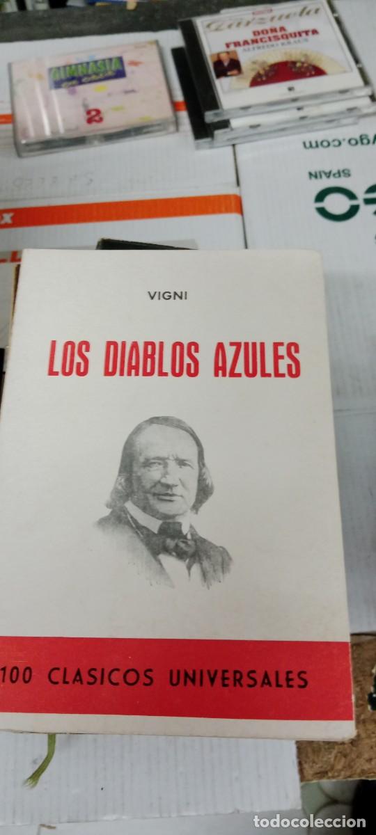 Libros de segunda mano: E-PAR LIBRO LOS DIABLOS AZULES - VIGNI. - Foto 1