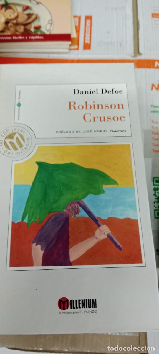 Libros de segunda mano: E-PAR LIBRO ROBINS&Oacute;N CRUSOE - DANIEL DEFOE - - Foto 1