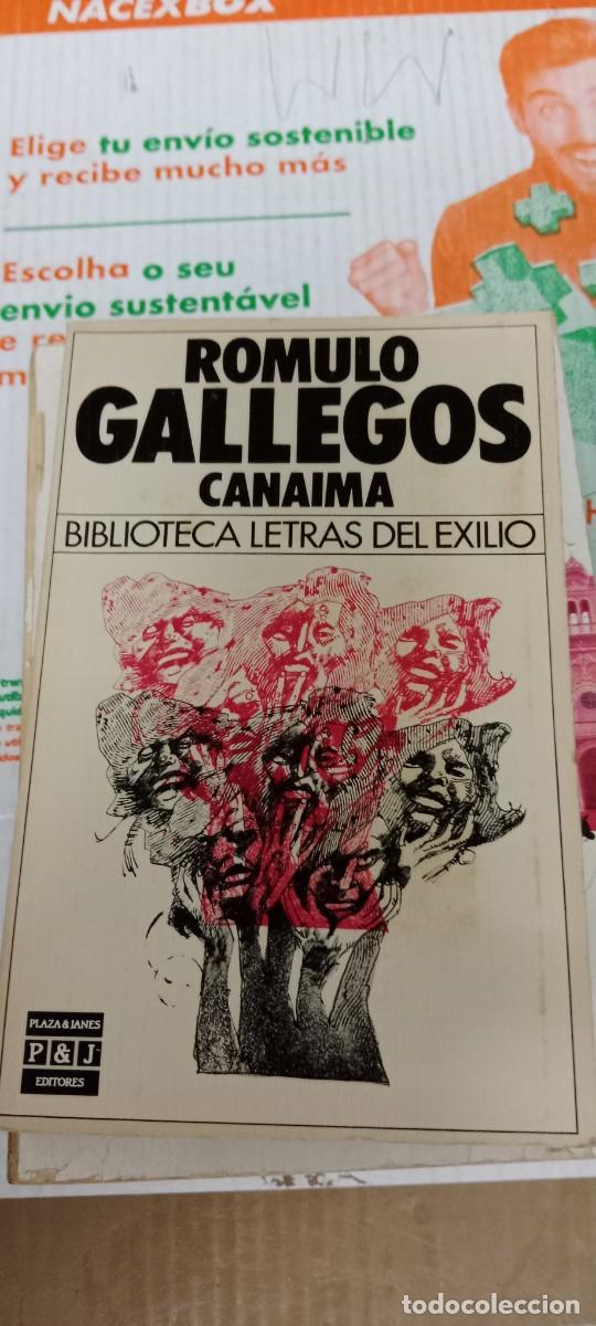 Libros de segunda mano: E-PAR LIBRO ROMULO GALLEGO CANAIMA - Foto 1