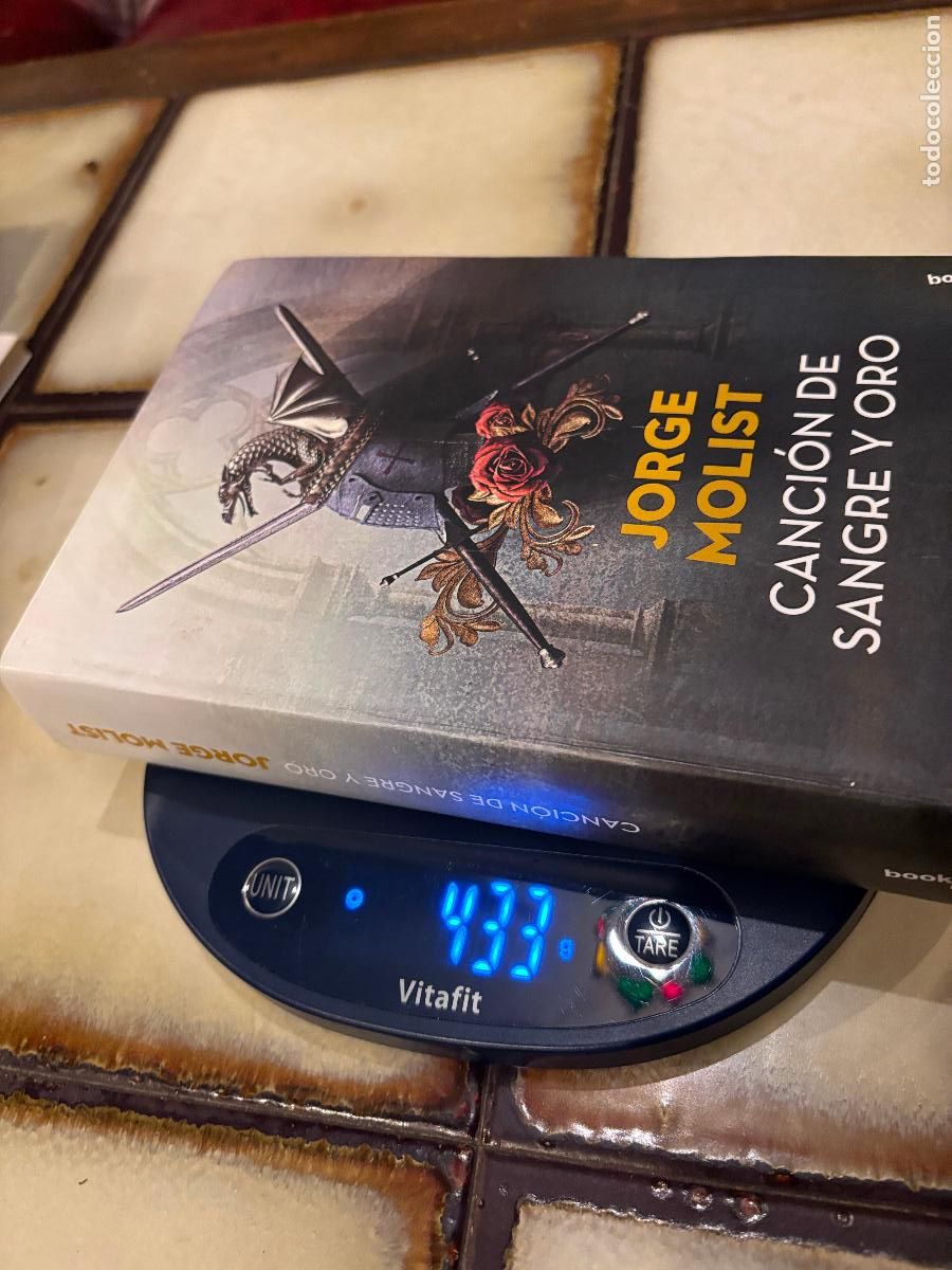 Libros de segunda mano: Canci&oacute;n de sangre y oro. Jorge Molist - Foto 3