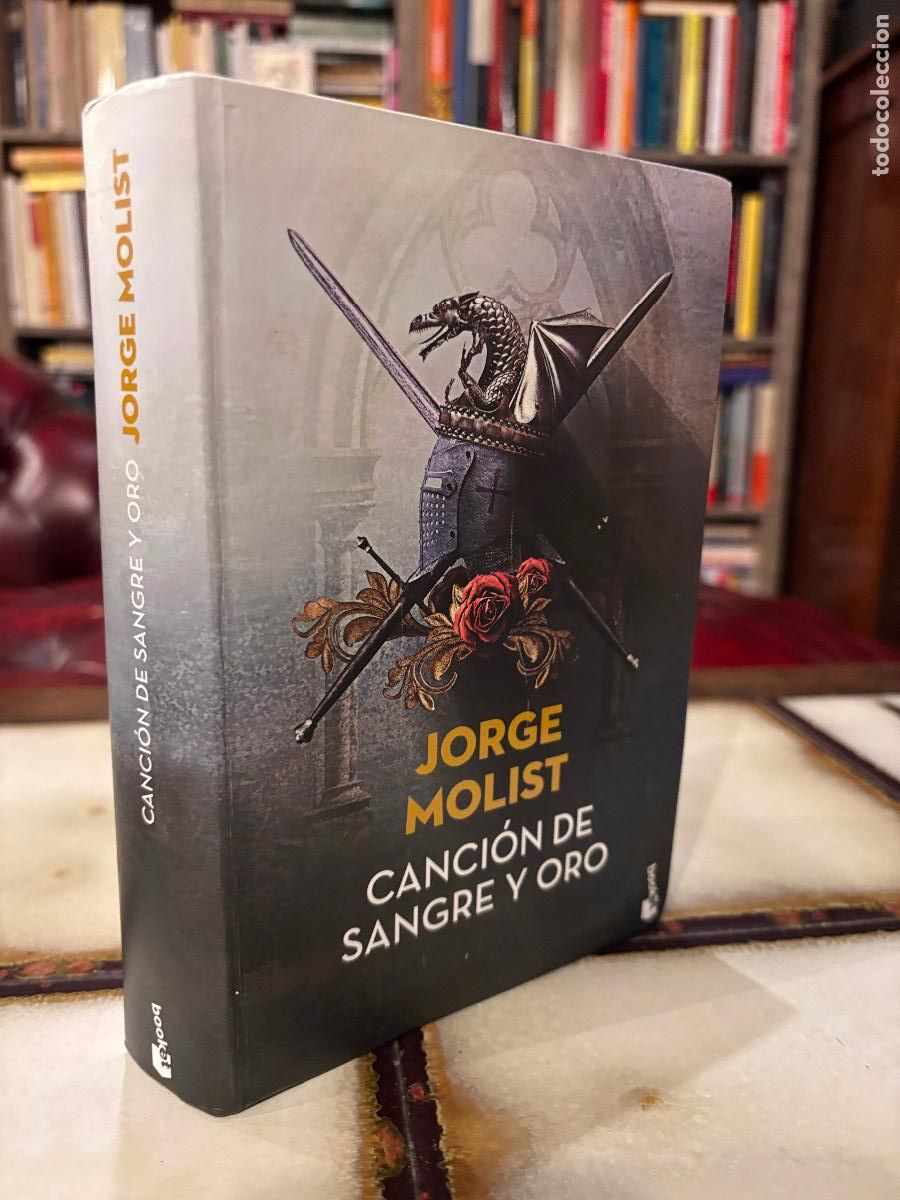 Libros de segunda mano: Canci&oacute;n de sangre y oro. Jorge Molist - Foto 1
