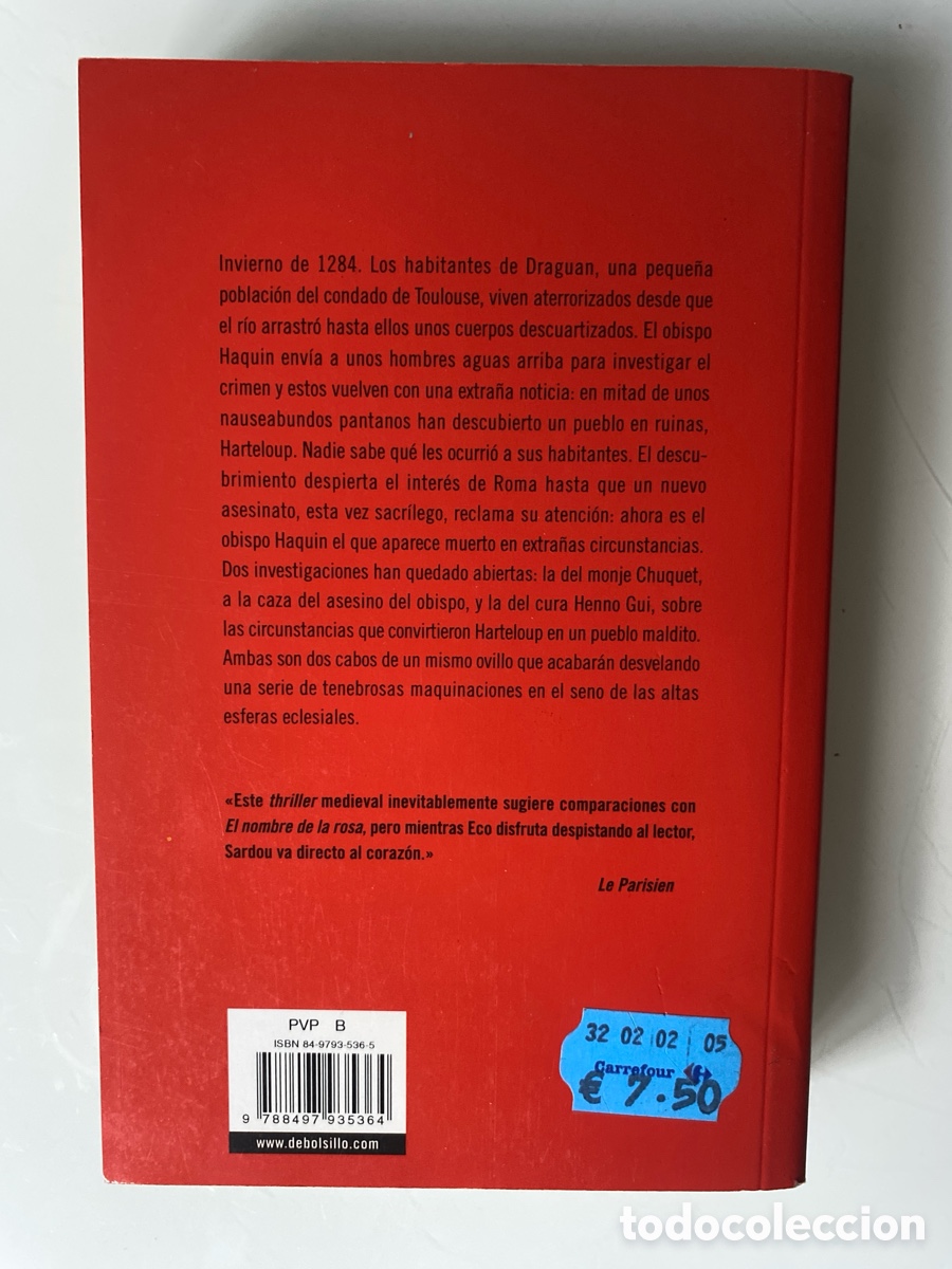 Libros de segunda mano: La herej&iacute;a - SARDOU, Romain - Foto 2
