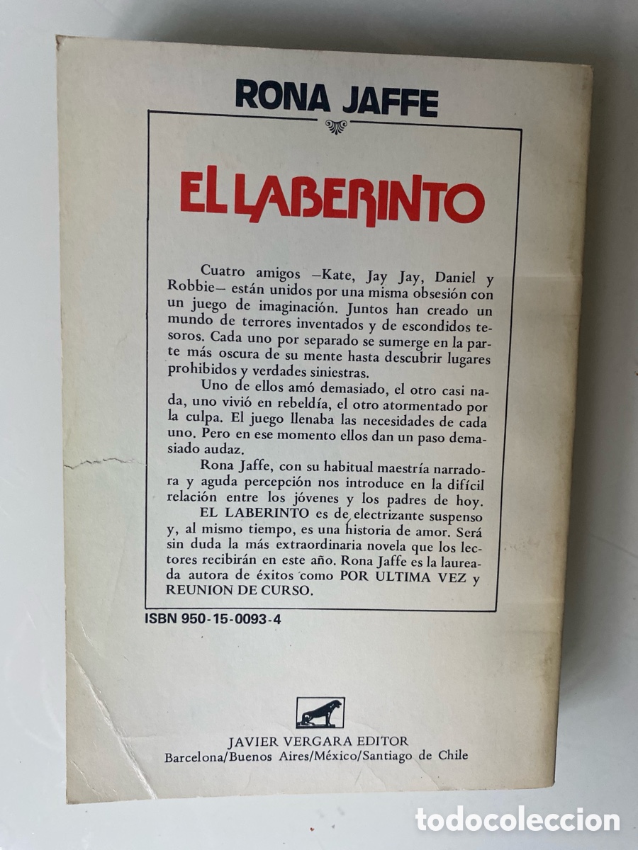 Libros de segunda mano: El laberinto - JAFFE, Rona - Foto 2
