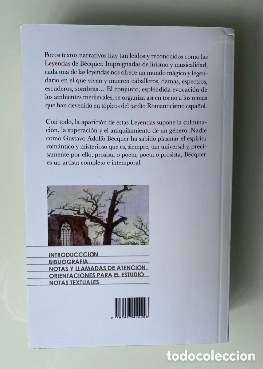 Libros de segunda mano: Leyendas - B&Eacute;CQUER, Gustavo Adolfo - Foto 2