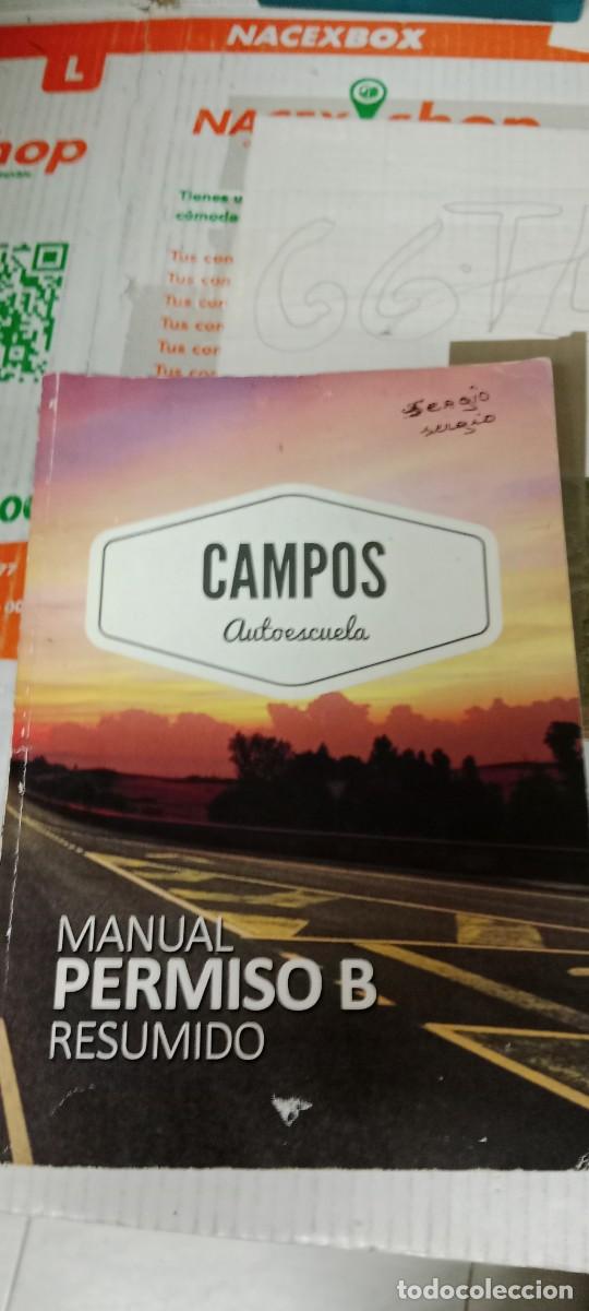 Libros de segunda mano: M-REP LIBRO MANUAL PERMISO B RESUMIDO - Foto 1