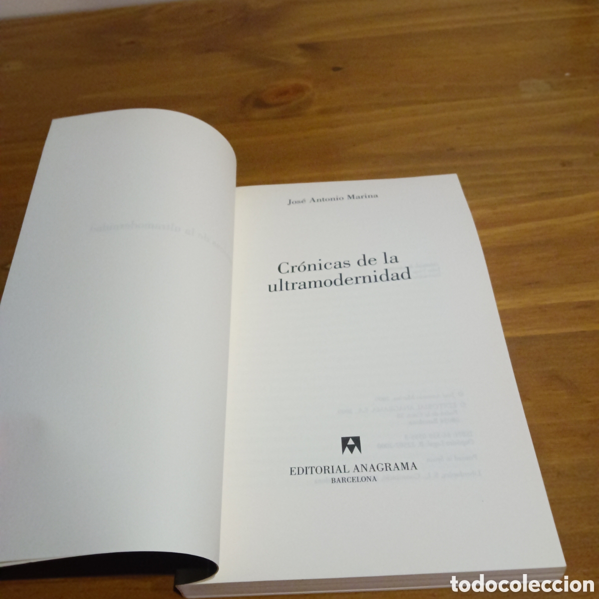 Libros de segunda mano: Cr&oacute;nicas de la ultramodernidad. - Foto 2
