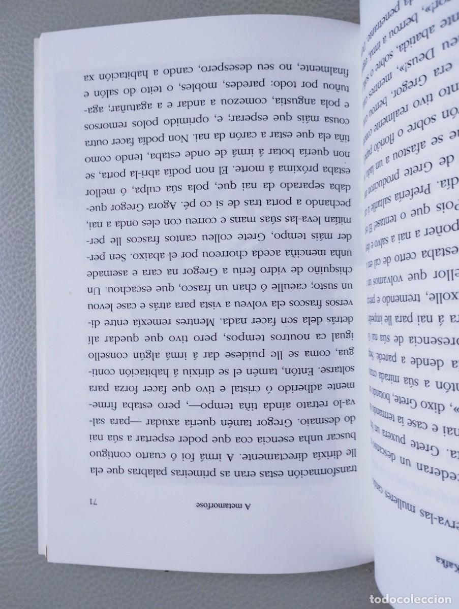 Libros de segunda mano: A metamorfose e A sentencia, Kafka e - Foto 1