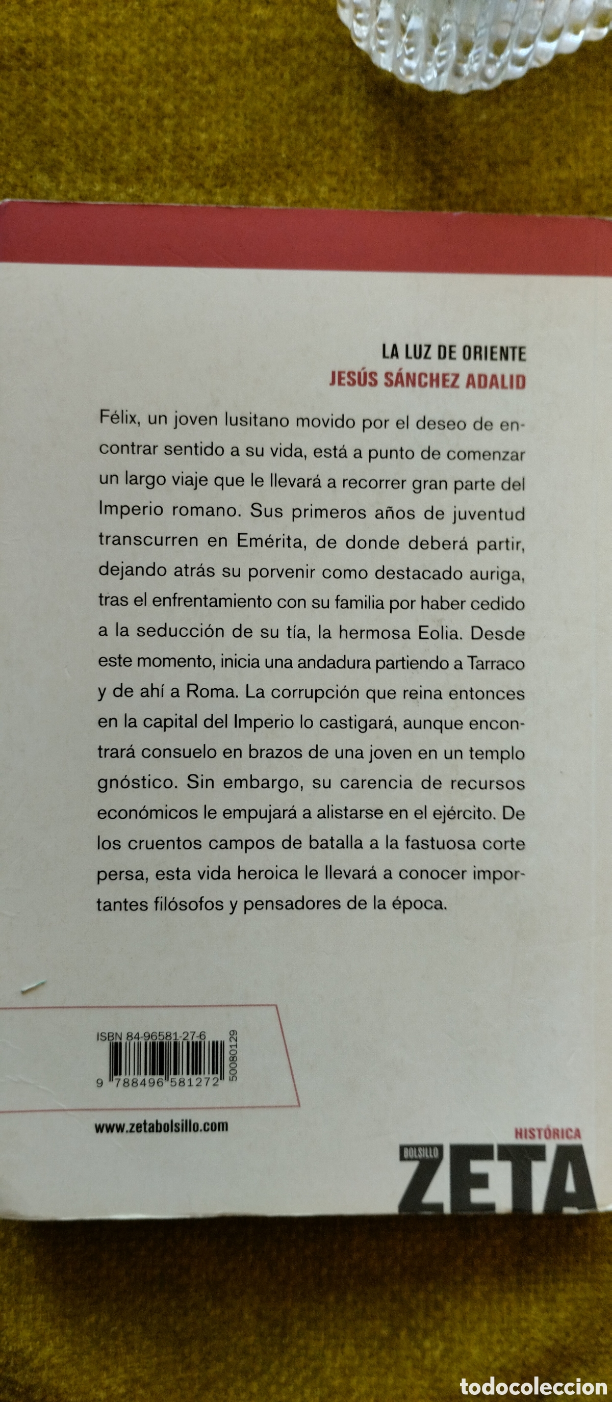Libros de segunda mano: LA LUZ DE ORIENTE, DE JES&Uacute;S S&Aacute;NCHEZ ADALID. - Foto 2