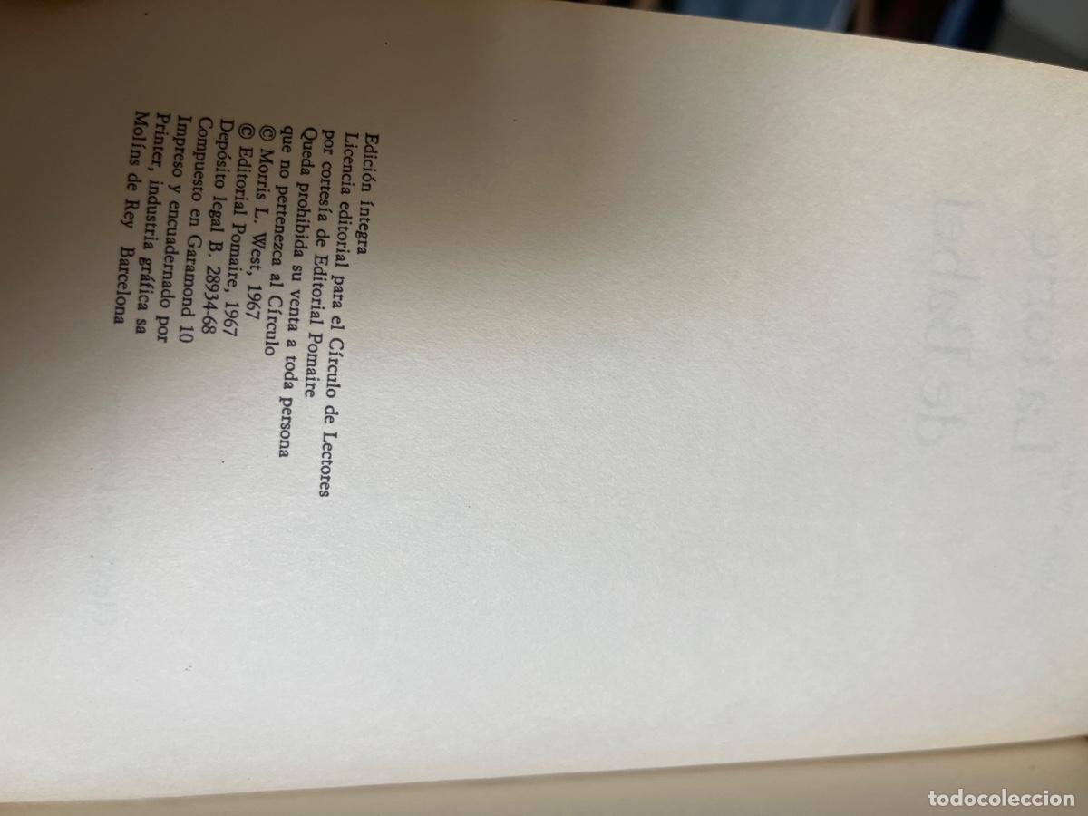 Libros de segunda mano: Libro La torre de Babel | Morris West | 1967 - Foto 3