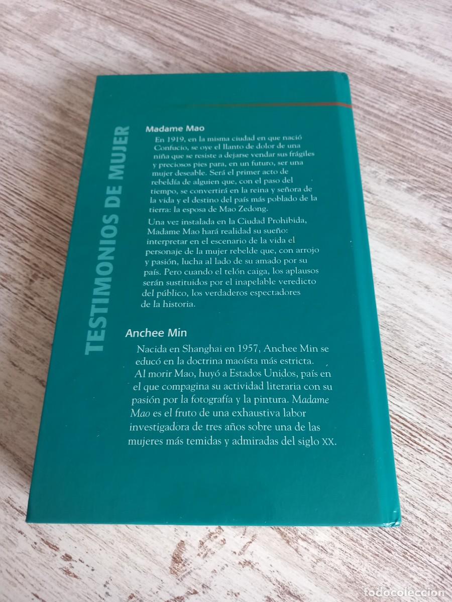 Libros de segunda mano: Libro Madame Mao | Anchee Min | 2002 - Foto 2