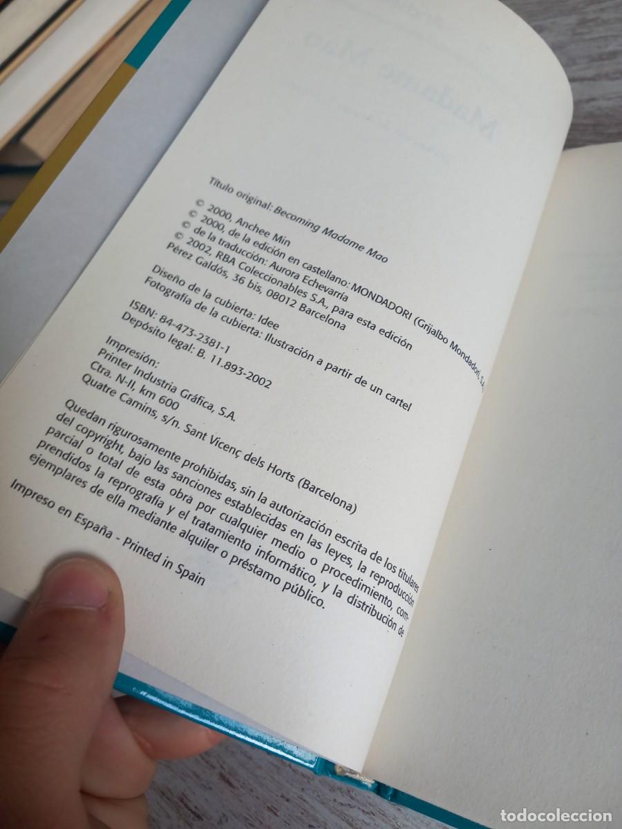Libros de segunda mano: Libro Madame Mao | Anchee Min | 2002 - Foto 3