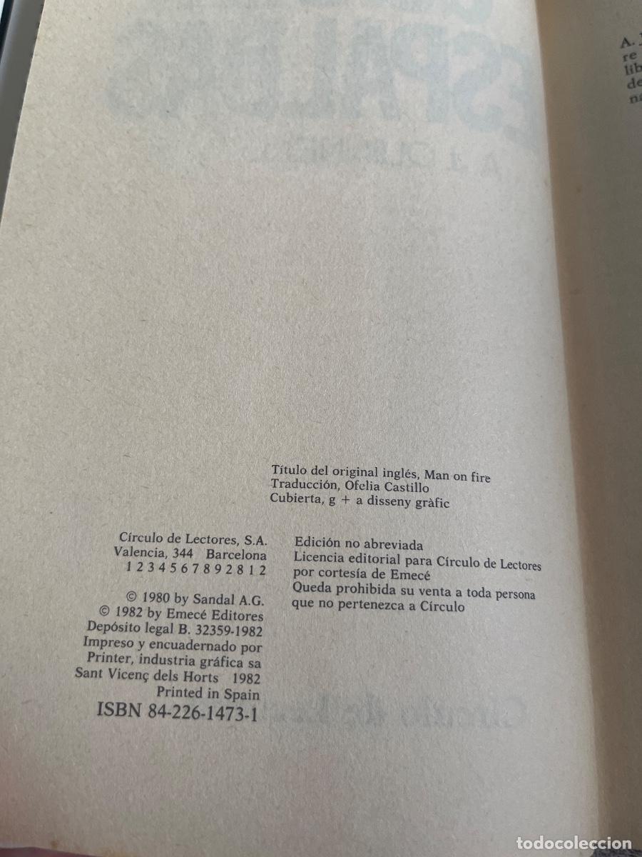 Libros de segunda mano: Libro El guardaespaldas | A J Quinnell | 1982 - Foto 3