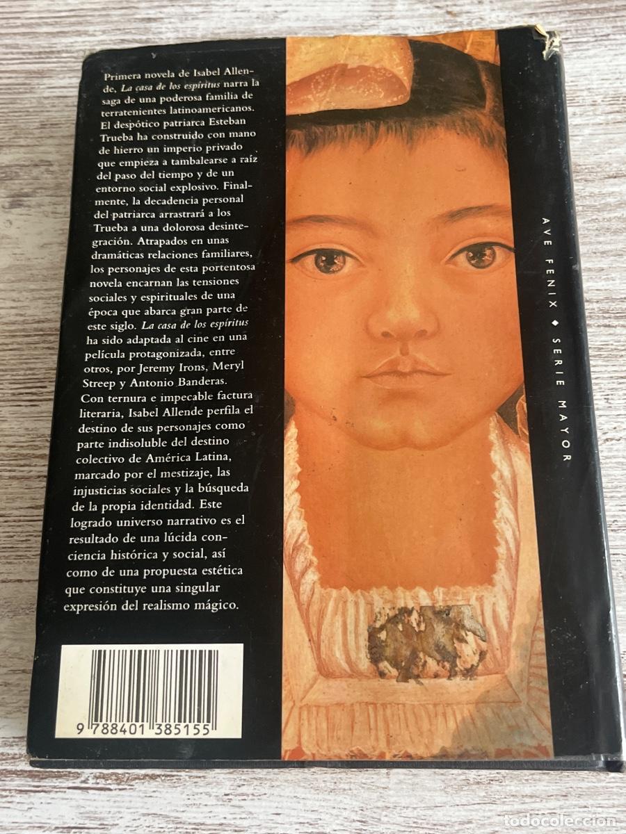 Libros de segunda mano: Libro La casa de los espiritus | Isabel Allende| 1995 - Foto 2