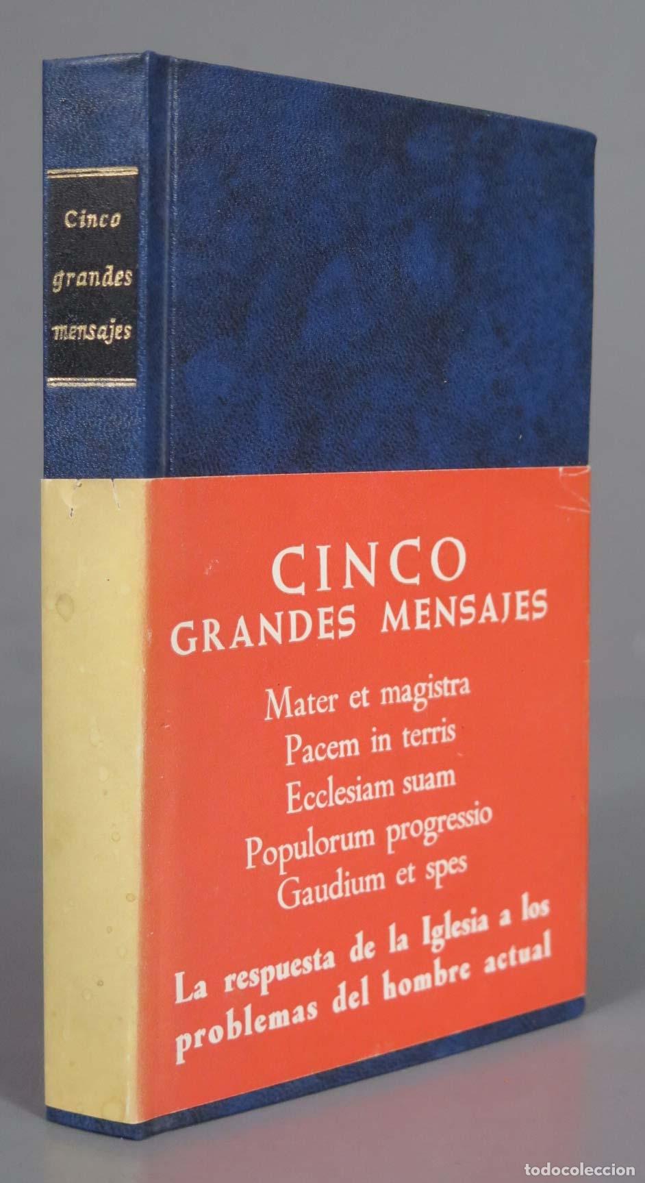 Gebrauchte B&uuml;cher: CINCO GRANDES MENSAJES Iribarren 1967 BAC