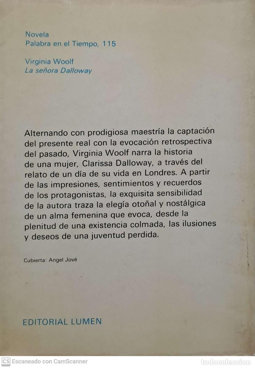 Libros de segunda mano: La se&ntilde;ora Daloway - Virginia Wolf - Foto 2