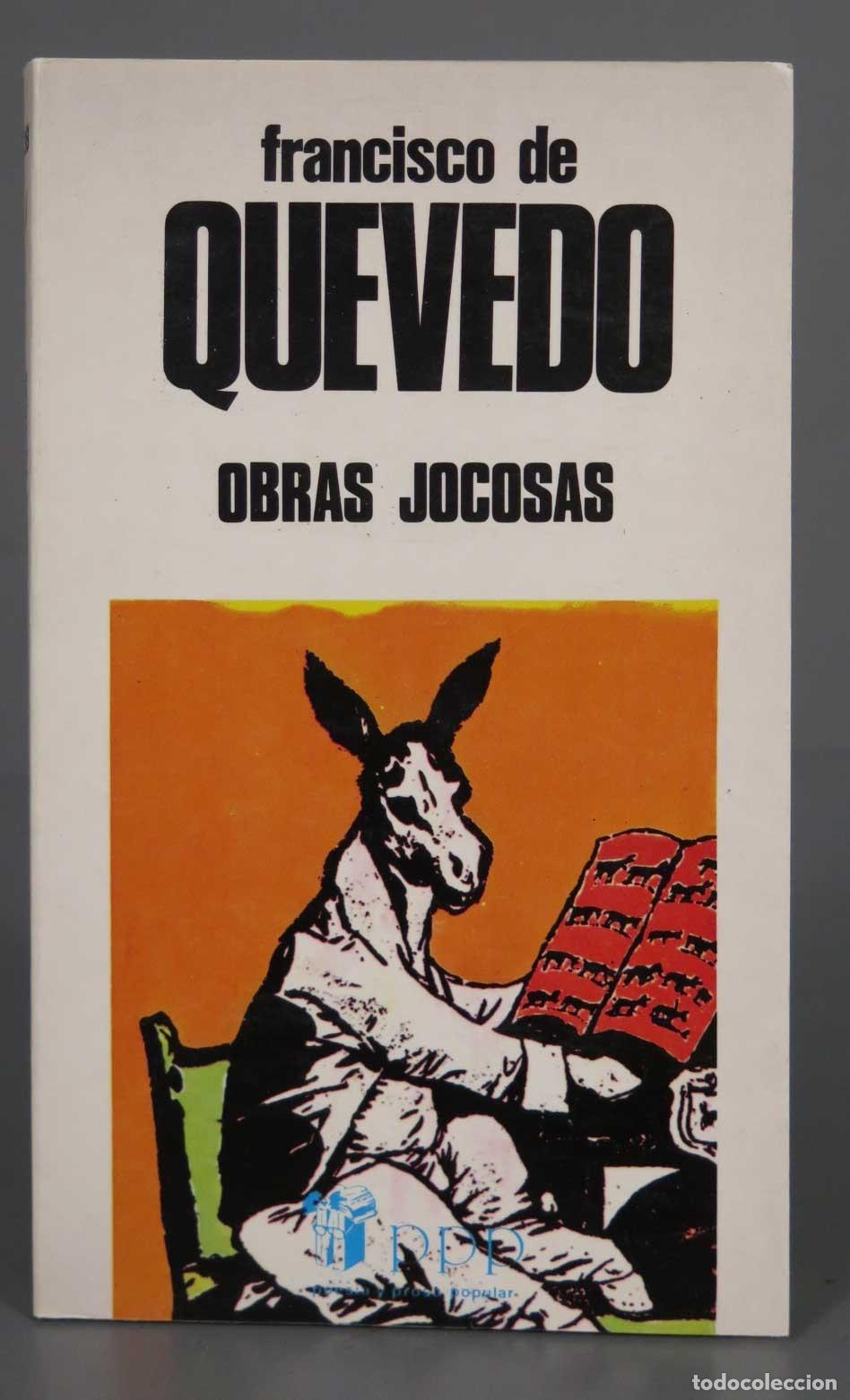 Libros de segunda mano: Obras jocosas Francisco de Quevedo