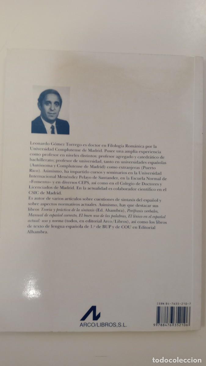 Libros de segunda mano: EJERCICIOS DE GRAM&Aacute;TICA NORMATIVA II. ARCO LIBROS - Foto 2