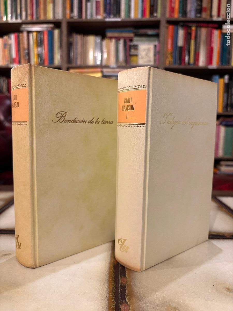 Livres d'occasion: Knut Hamsun I y II. Bendici&oacute;n de la tierra / Trilog&iacute;a del vagabundo
