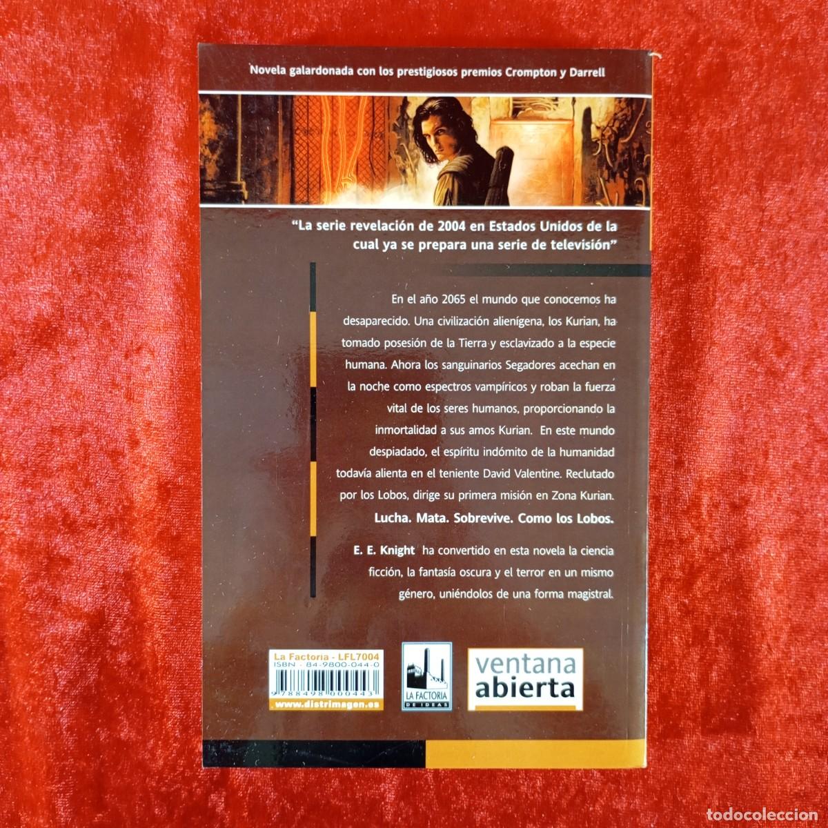 Libros de segunda mano: COMO LOBOS - E.E. KNIGHT - LA FACTOR&Iacute;A DE IDEAS - 2004 / 1555 - Foto 2