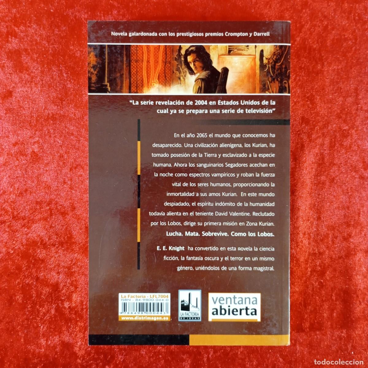Libros de segunda mano: COMO LOBOS - E.E. KNIGHT - LA FACTOR&Iacute;A DE IDEAS - 2004 / 1556 - Foto 2