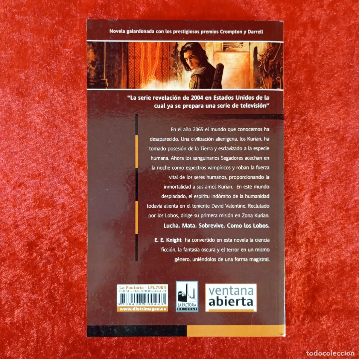 Libros de segunda mano: COMO LOBOS - E.E. KNIGHT - LA FACTOR&Iacute;A DE IDEAS - 2004 / 1557 - Foto 2