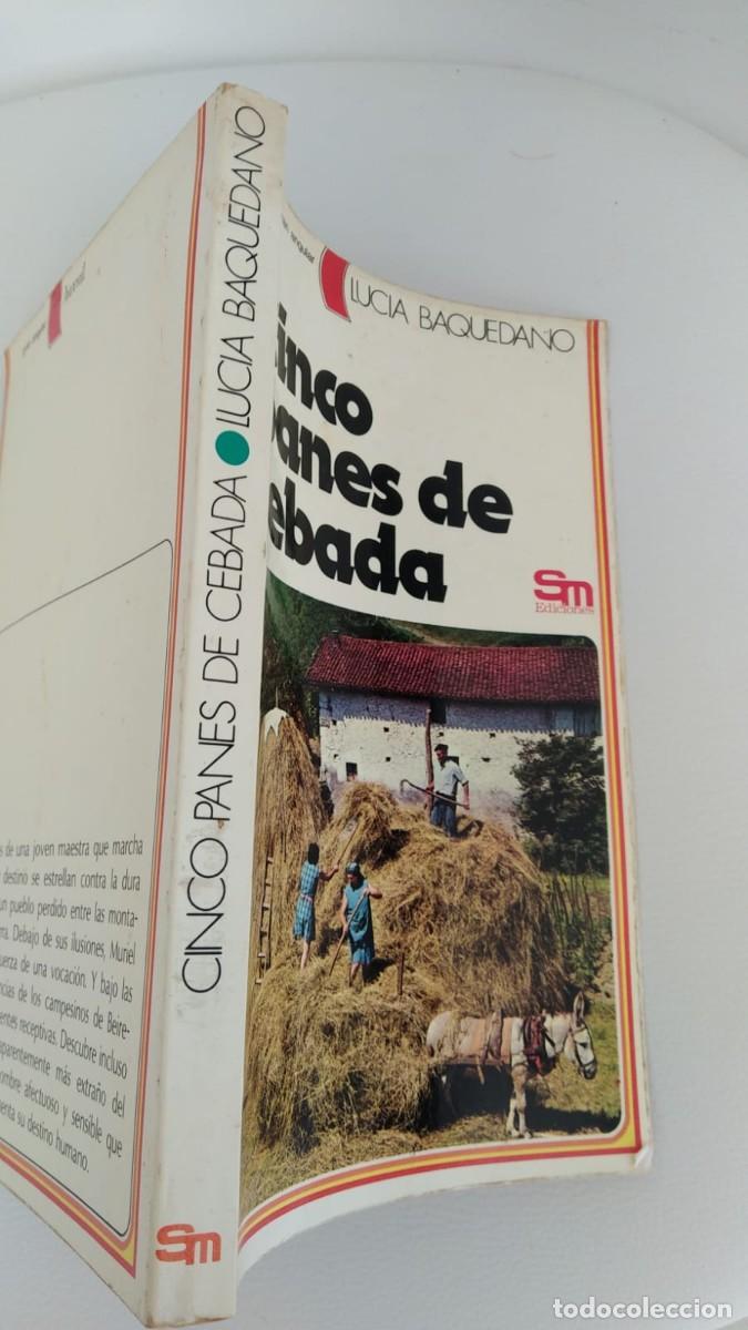 Libros de segunda mano: Cinco panes de cebada. Lucia Baqueno. - Foto 2