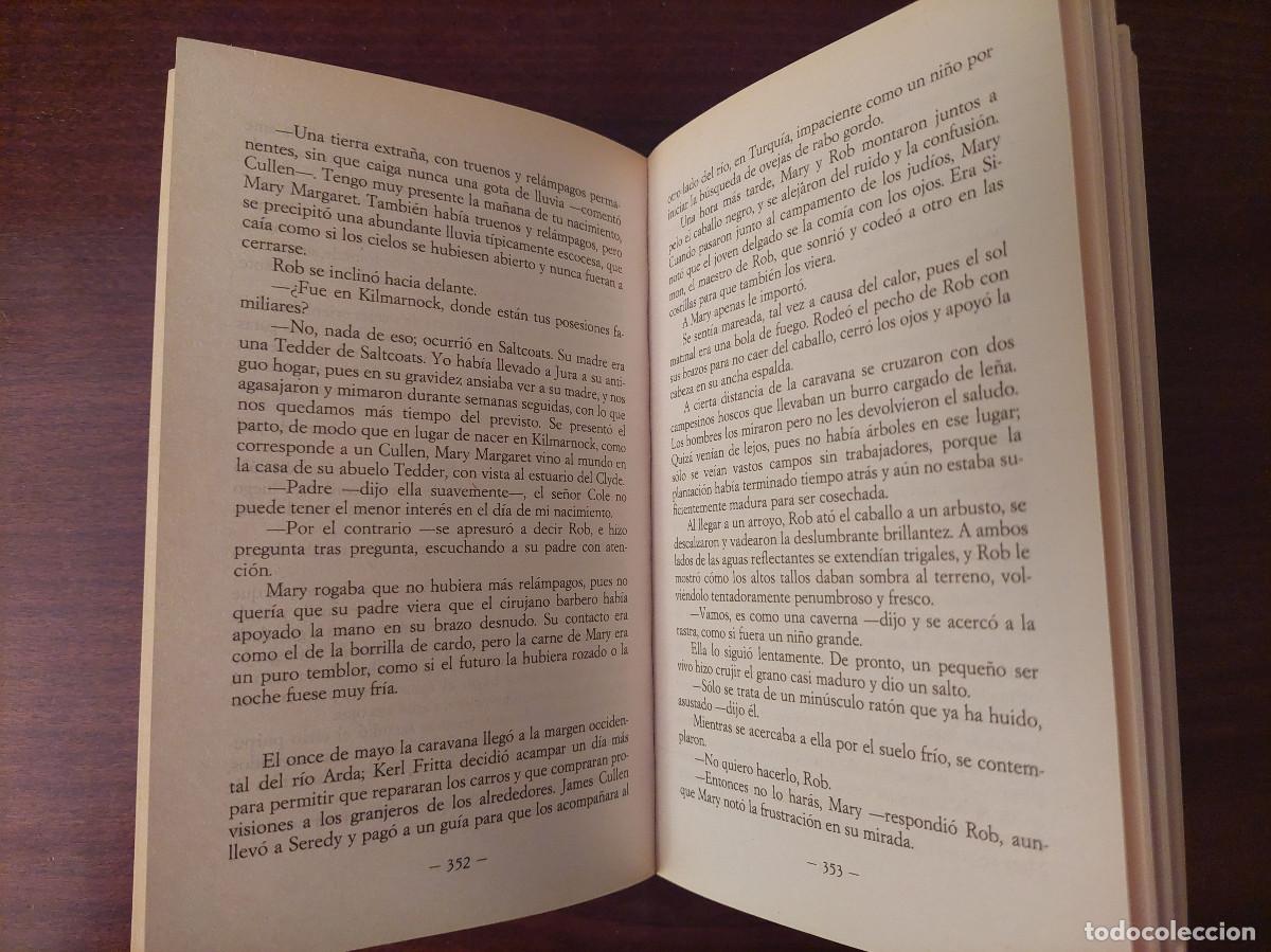 Libros de segunda mano: EL M&Eacute;DICO - NOAH GORDON (EDICIONES B) NOVELA - Foto 3