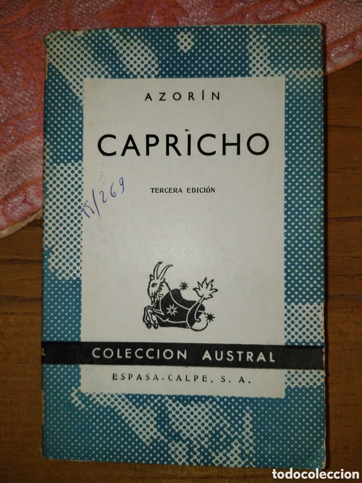 Libros de segunda mano: Capricho. Azor&iacute;n. Austral - Foto 1