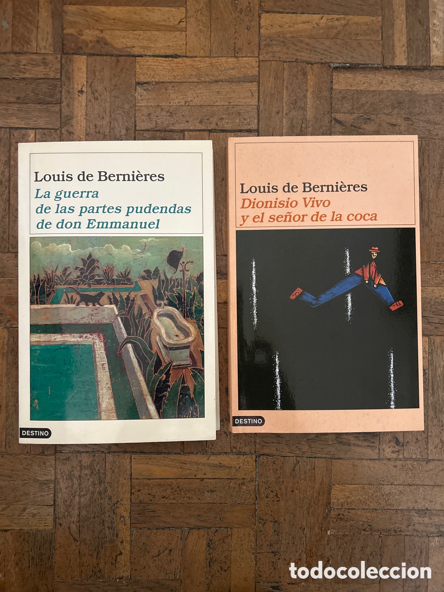 Gebrauchte B&uuml;cher: La guerra de las partes pudendas + Dionisio vivo - Louis de Berni&egrave;res - Destino (2000-2001)