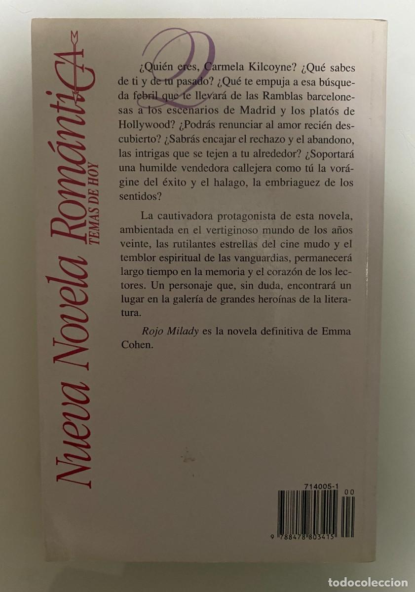 Libros de segunda mano: Rojo Milady - COHEN, Emma - Foto 2