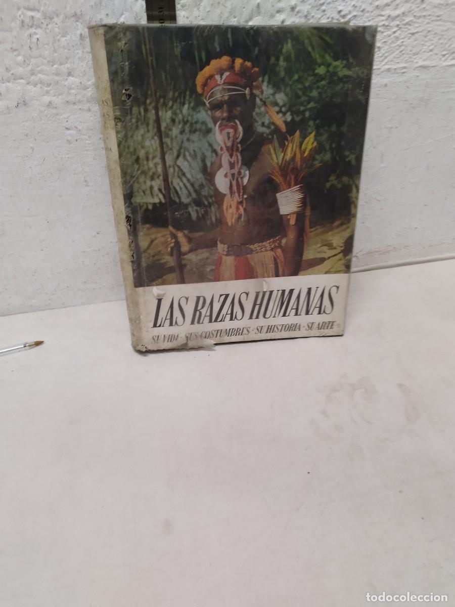 Libros de segunda mano: Antiguo libro las razas humanas. - Foto 1