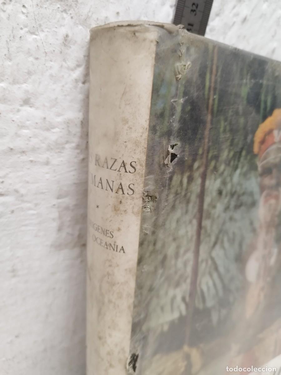 Libros de segunda mano: Antiguo libro las razas humanas. - Foto 3