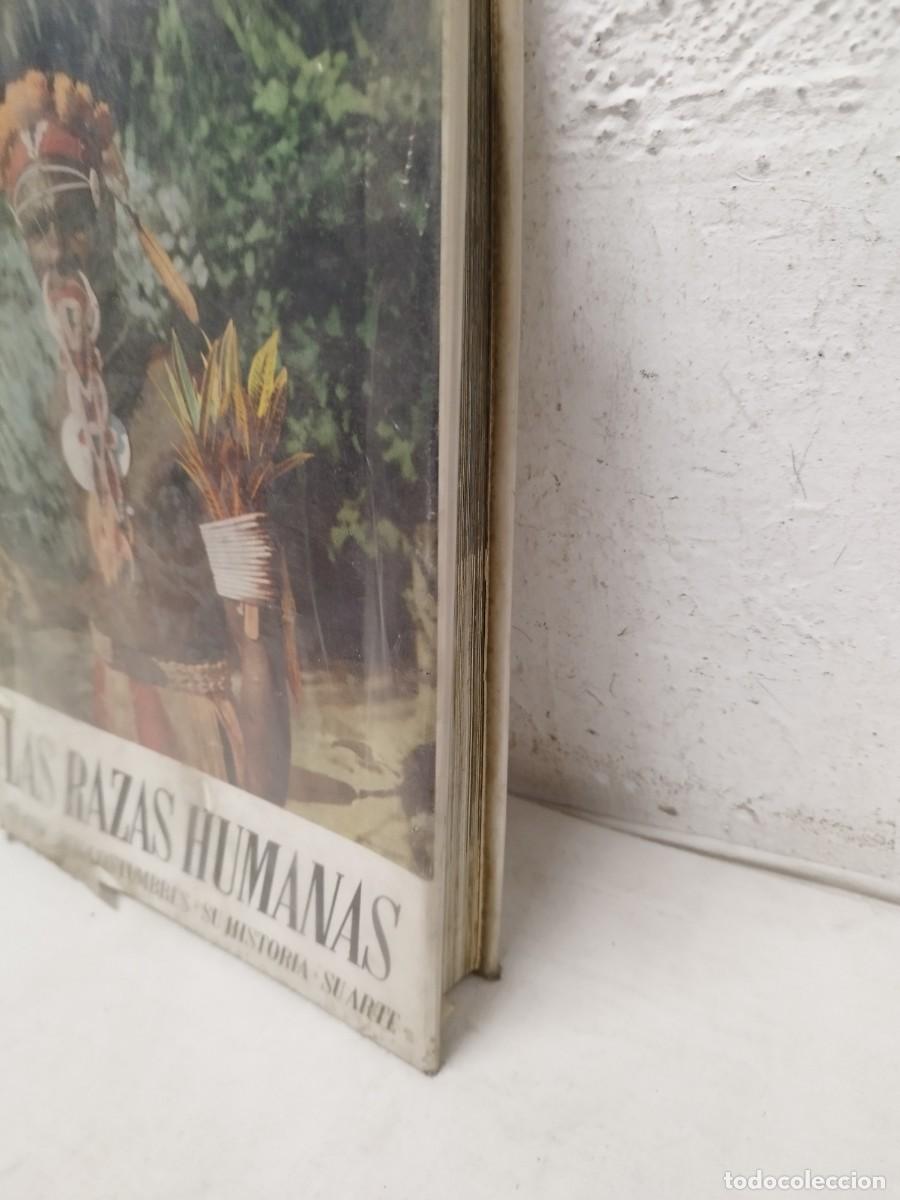 Libros de segunda mano: Antiguo libro las razas humanas. - Foto 5
