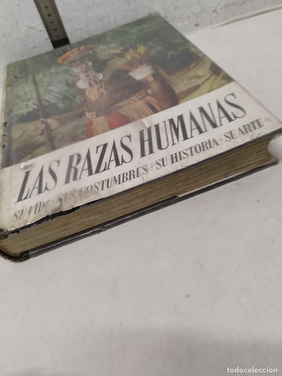 Libros de segunda mano: Antiguo libro las razas humanas. - Foto 6