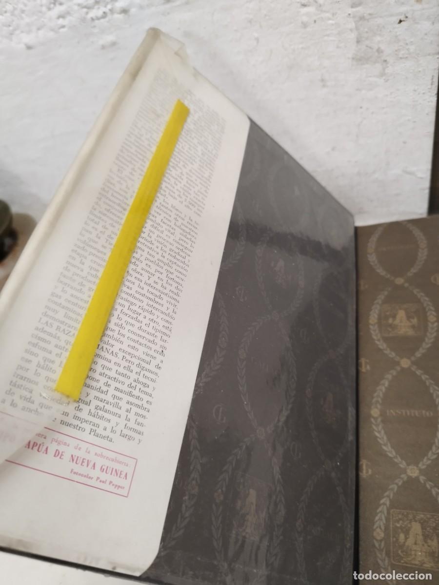 Libros de segunda mano: Antiguo libro las razas humanas. - Foto 7