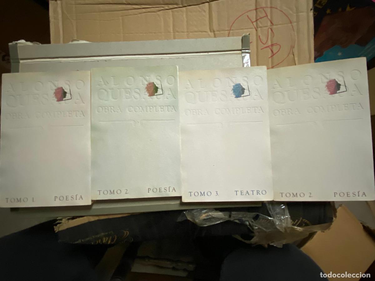 Libros de segunda mano: ALONSO QUESADA. OBRA COMPLETA tomos 1 2 y 3 - Foto 1