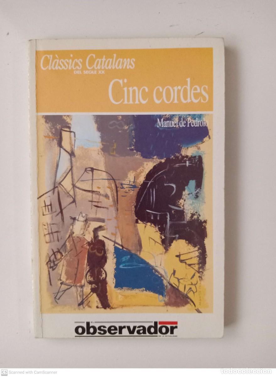 Libros de segunda mano: Cinc cordes [Manuel de Pedrolo] - Foto 1