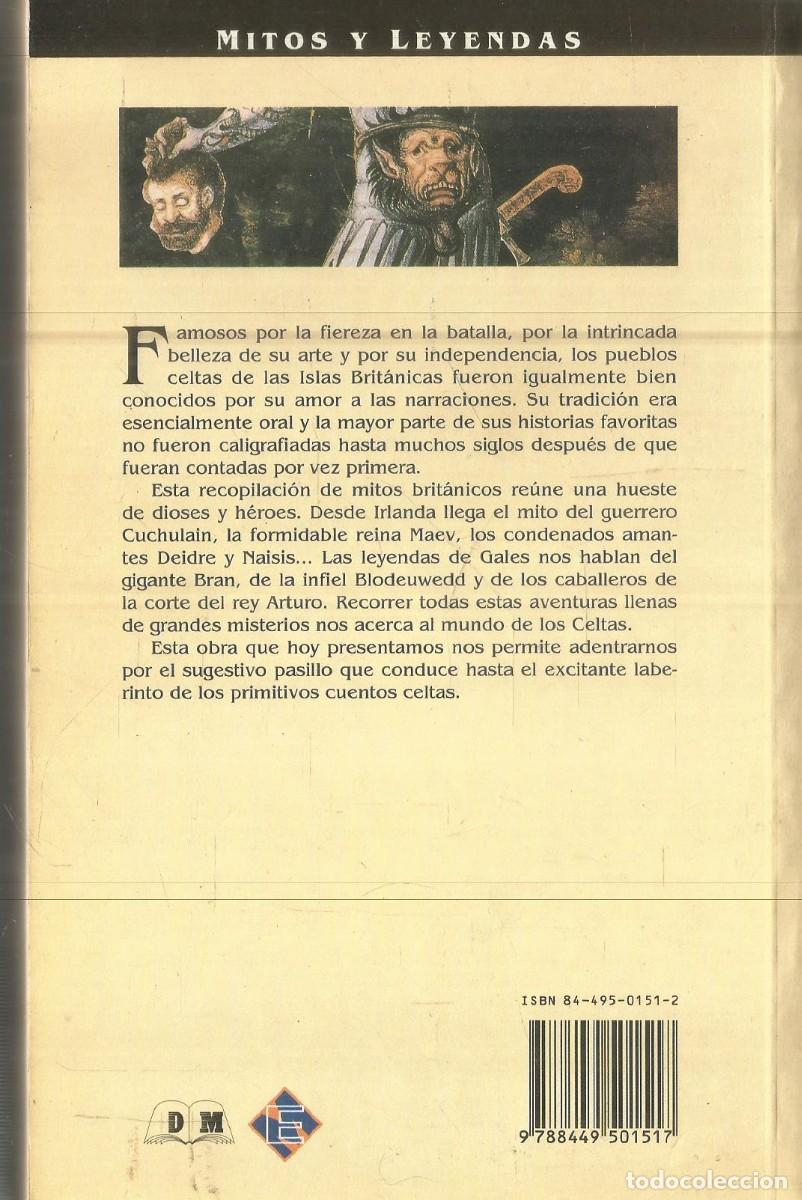 Libros de segunda mano: T.W. ROLLESTON. LOS CELTAS. M.E.E EDITORES. MITOS Y LEYENDAS - Foto 2