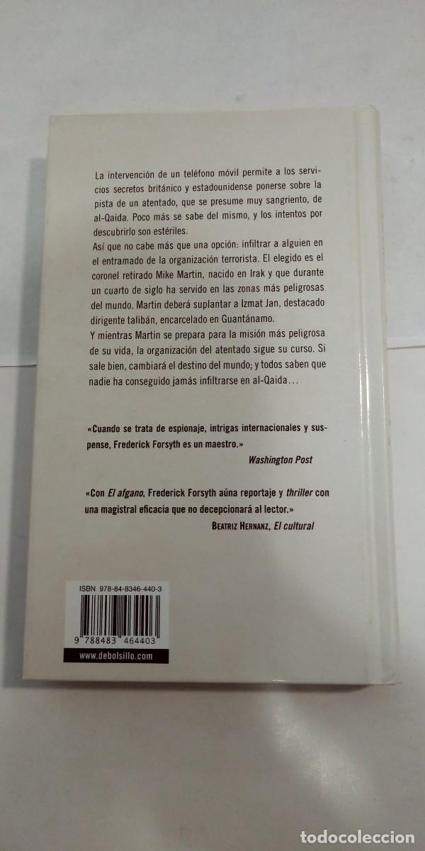 Libros de segunda mano: El Afgano Frederick Forsyth - Foto 2