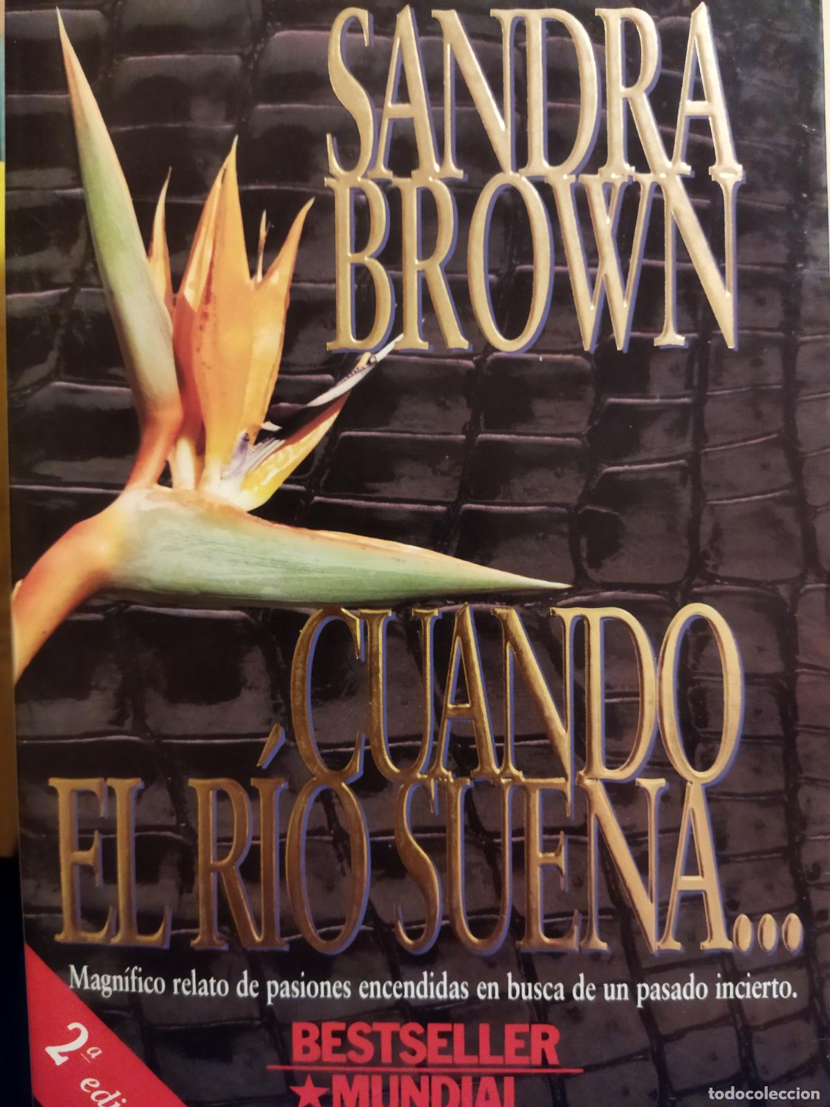 Libros de segunda mano: Cuando el r&iacute;o suena Sandra Brown planeta - Foto 1