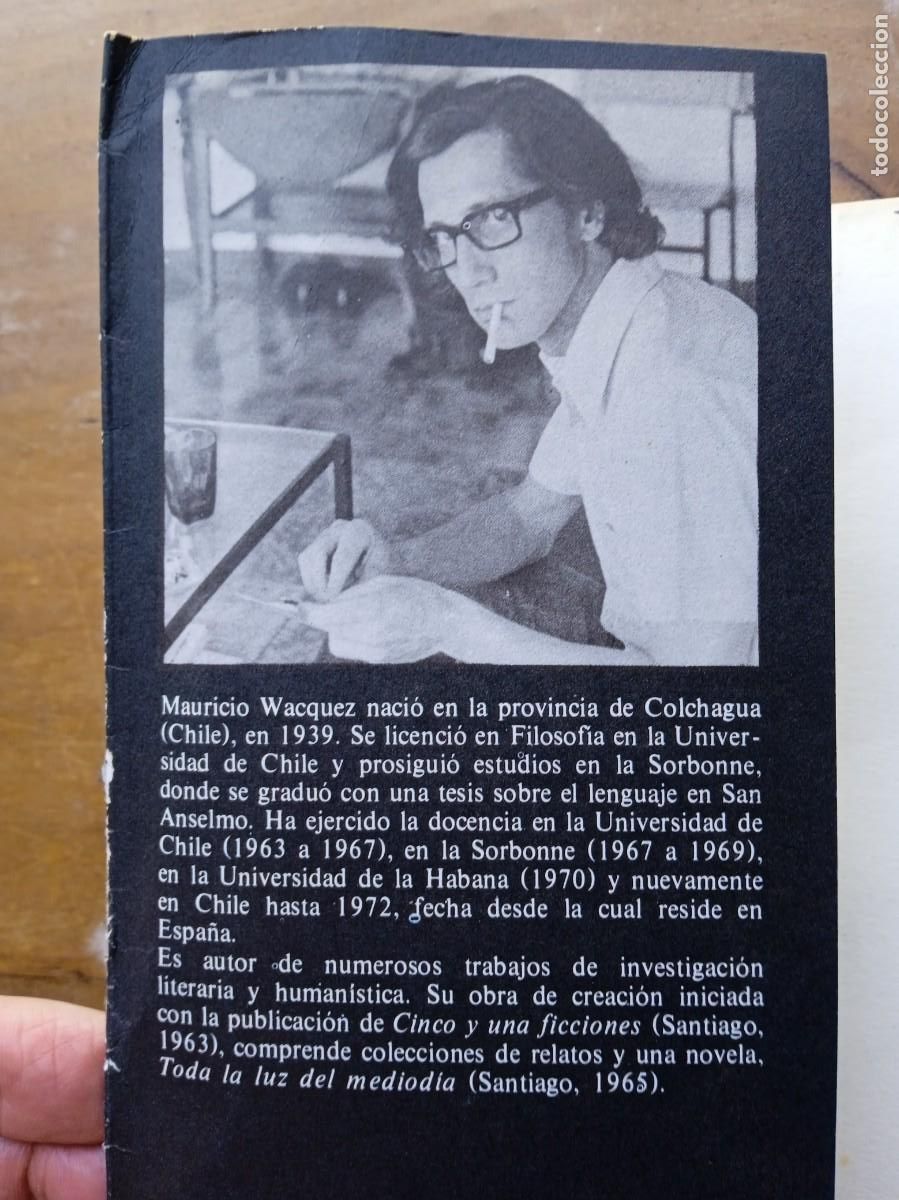 Libros de segunda mano: Par&eacute;ntesis. Mauricio Wacquez - Foto 2
