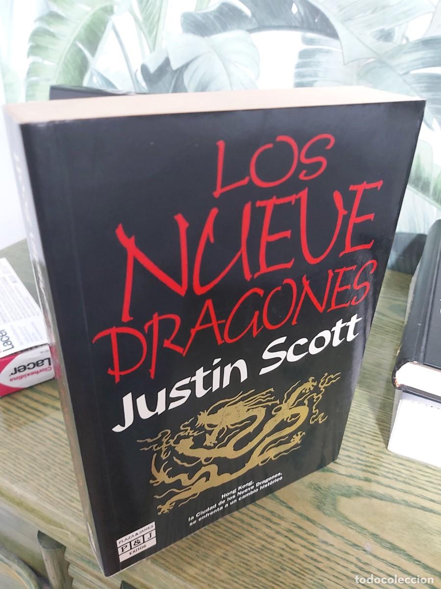 Libros de segunda mano: JUSTIN SCOTT: LOS NUEVE DRAGONES - Foto 1