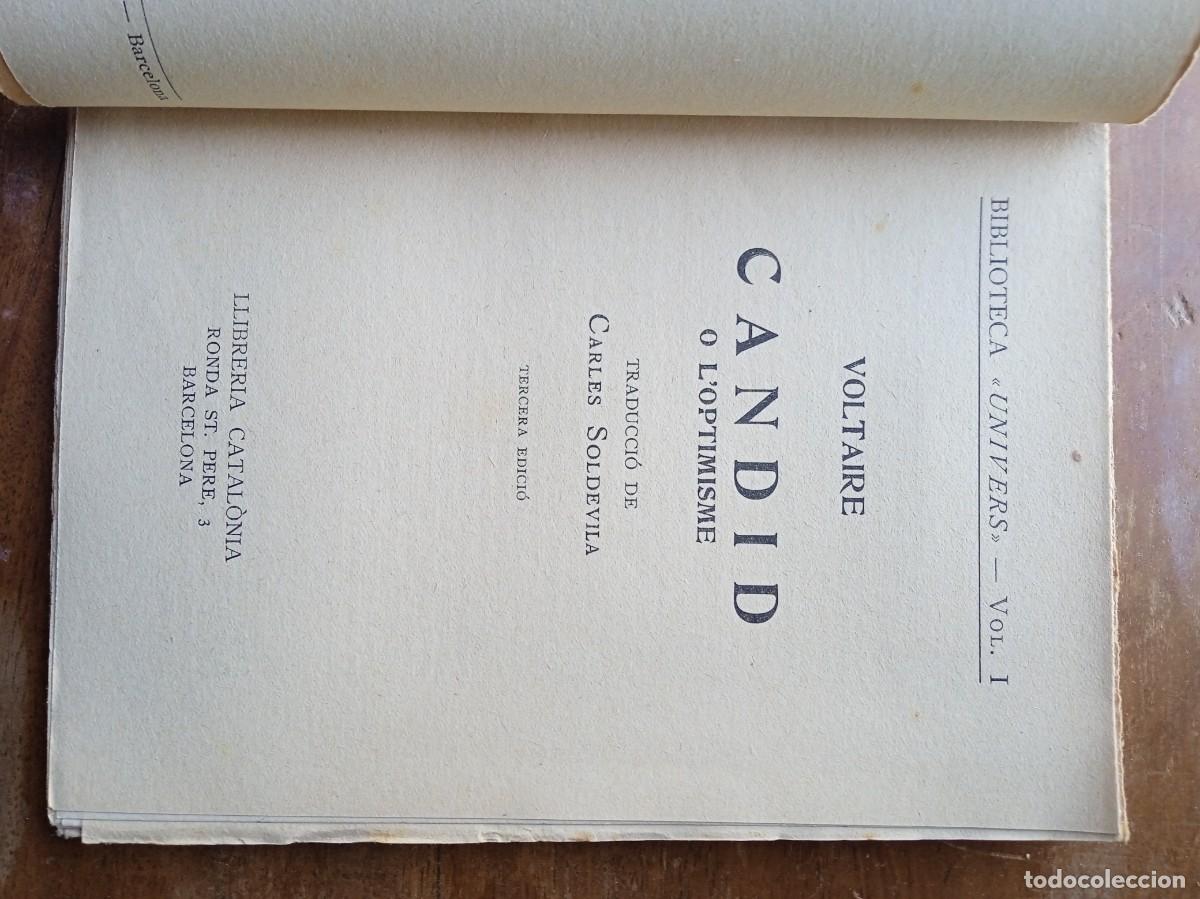 Libros de segunda mano: Candid Voltaire catal&aacute;n - Foto 2