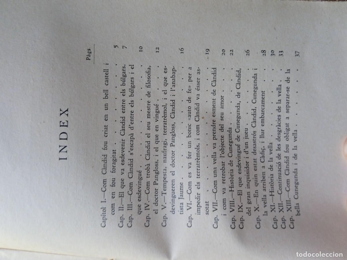 Libros de segunda mano: Candid Voltaire catal&aacute;n - Foto 3