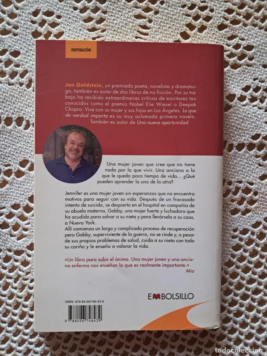 Libros de segunda mano: Lo que de verdad importa Jan Goldstein - Foto 2
